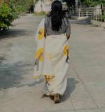KPW 383 New Exclusive Designed White Saree
