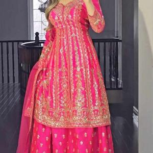 Heavy Fuax Georgette Dress