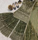 New Beautiful Embroidery Design Party Wear Dress