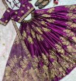 Malay Satin Silk Dress