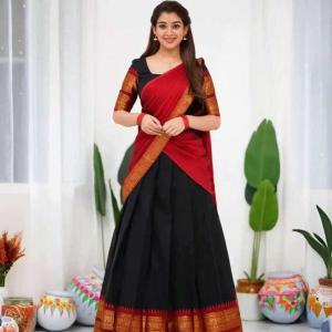 Kanjiveram Silk Zari Lehanga