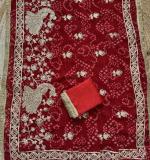 Mor Gota Work Saree