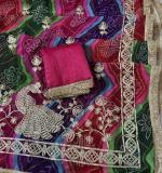 Mor Gota Work Saree