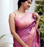 KPR 301 SOFT LITCHI SILK CLOTH SAREE
