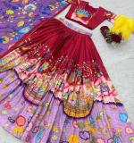 Cotton Kalamkari Print Lehenga