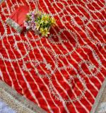 Leheriya Gota Designed Saree