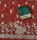 Mor Gota Work Saree