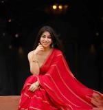 KPW 392 New Exclusive Classy Red Saree