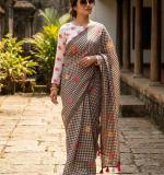 KPW 373 Beautiful Digital Printed Saree