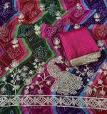Mor Gota Work Saree