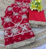 New Start Gota Work Saree