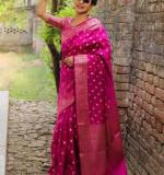 KP 7000 NEW SOFT LITCHI SILK CLOTH SAREE