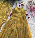 New Digital Printed Premium Gown