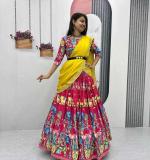 Kalamkari Print Lehenga