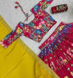 Kalamkari Print Lehenga