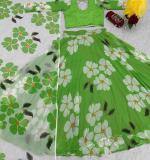 Green Fox Georgette Lehenga