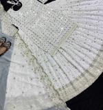 Faux Georgette Party Wear Dress