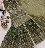 New Beautiful Embroidery Design Party Wear Dress