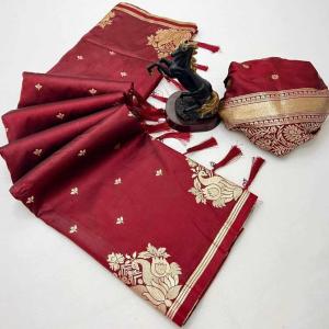 KPR 302 GOLD ZARI SAREE DESIGNED FOR ELEGANCE AND GRACE