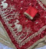 Animal Gota Work Saree