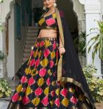 New Textured Party Wear Lehenga