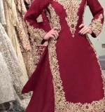 Premium Designed Maroon Dress