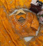 KD 628 Designer Saree With Beautiful Embroidery