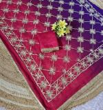 Star Gota Work Saree