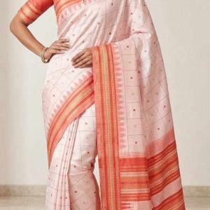 KPR 304 NEW SOFT LITCHI SILK CLOTH SAREE