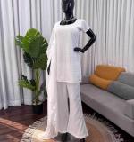 Elegant Ethnic Wear White Dress