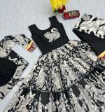 Riyon Cotton Kalamkari Print Gown