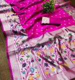 KPR 295 BEAUTIFUL RICH PALLU PINK SAREE