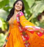 Kalamkari Print Gown