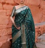 KP 7000 BEAUTIFUL SOFT LITCHI SILK CLOTH SAREE