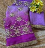 Beautiful Star Gota Designer Saree