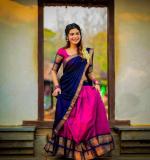 Beautiful Kanjiveram Silk Zari Lehanga