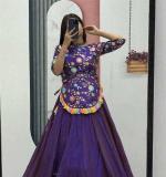 Pure Fendy Heavy Thread And Sequence work Lehenga
