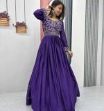 Embroidered Gown