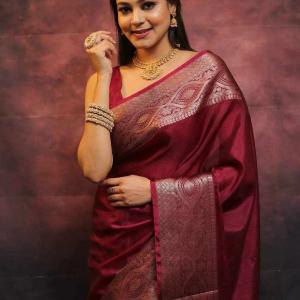 KPR 267 NEW SOFT LITCHI SILK CLOTH SAREE