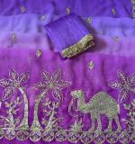New Amimal Gota Work Saree