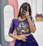 Kalamkari Print Lehenga