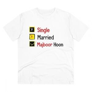 Men's PC Cotton Star Wars Printed T Shirt (Color: White, Thread Count: 180GSM)