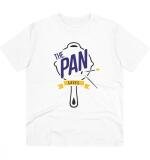 Men's PC Cotton The Pan Pubg Printed T Shirt (Color: White, Thread Count: 180GSM)