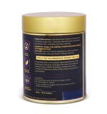 Women's Vixa Naturals Indigo Mix Hair Color | Henna Powder for Hair | Natural Black Herbal Hair Dye | Organic Mehndi with Indigo, Tulsi, Baheda & Thankuni | 25g x 8