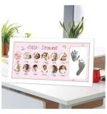 :- Acrylic Footprint Hand Printbaby Photo Frame Ink Pad Photo Frame (Multicolor)