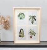 Acrylic Four Collage In One Frame To Add Any Images (Multicolor)