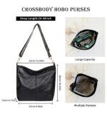 Women's PU Leather Zipper Handbag (Black)