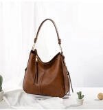 Women's PU Leather Zipper Handbag