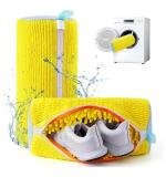 Pack of 2 Shoe Washing Machine Bag (Yellow)