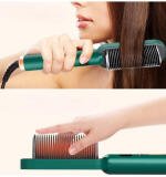 Hair Straightener Comb (Green)